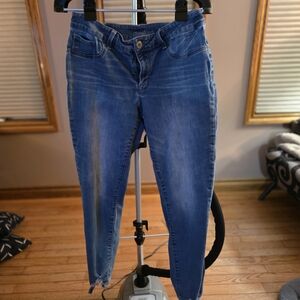 Maurices Distressed Blue Women's Jeggings